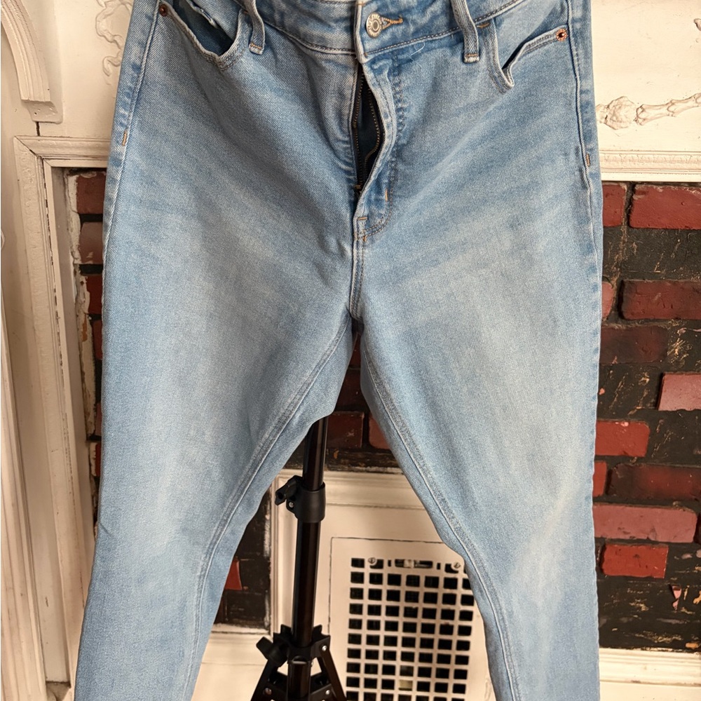 Old Navy Light Blue Rockstar Super Skinny Jeans
